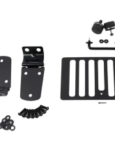 Kentrol Hood Kit w/o Hood Catch Powdercoat Black Jeep TJ 1998-2006                                     - 50504WHC - Image 3