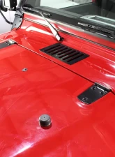 Kentrol Hood Kit w/o Hood Catch Powdercoat Black Jeep TJ 1998-2006                                     - 50504WHC - Image 5