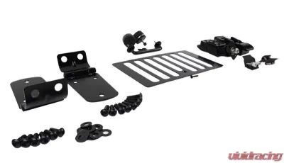 Kentrol Hood Kit Powdercoat Black Jeep TJ 1998-2006 - 50504