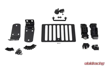 Kentrol Hood Kit Powdercoat Black Jeep TJ 1998-2006 - 50504
