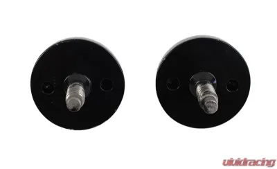 Kentrol Windshield Knobs Pair Powdercoat Black for Jeep CJ | YJ 1976-1995 - 50510