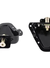 Kentrol Interior Door Latch Brackets Pair Powdercoat Black for Jeep CJ YJ 1981-1995                                     - 50513 - Image 3