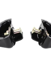 Kentrol Interior Door Latch Brackets Pair Powdercoat Black for Jeep CJ YJ 1981-1995                                     - 50513 - Image 4