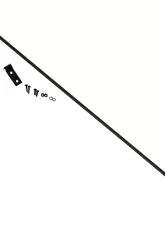 Kentrol Hood Prop Rod Powdercoat Black for Jeep TJ 1997-2006                                     - 50523 - Image 3