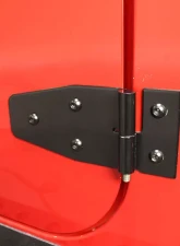 Kentrol Door Hinge Set 4 Pieces Powdercoat Black for Jeep TJ 1997-2006                                     - 50525 - Image 7