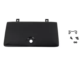 Kentrol Glove Box Door with OE Key Lock, Powdercoat Black, Jeep CJ 1972-1986