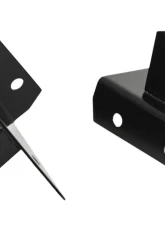 Kentrol Light Bracket Pair Powdercoat Black for Jeep CJ YJ 1976-1995 50531                                     - 50531 - Image 4