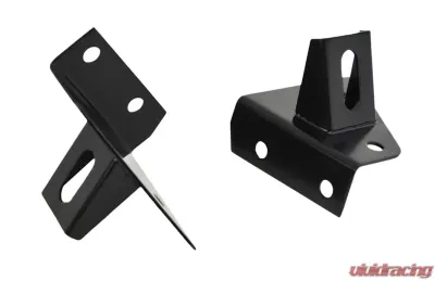 Kentrol Light Bracket Pair Powdercoat Black for Jeep CJ YJ 1976-1995 50531 - 50531
