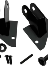 Kentrol Mirror Relocation Bracket Pair Powdercoat Black for Jeep YJ 1987-1995                                     - 50533 - Image 5