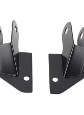 Kentrol Mirror Relocation Bracket Pair Powdercoat Black for Jeep YJ 1987-1995                                     - 50533 - Image 3