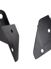 Kentrol Mirror Relocation Bracket Pair Powdercoat Black for Jeep YJ 1987-1995                                     - 50533 - Image 4