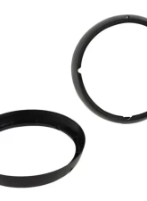 Kentrol Headlight Bezels Pair Powdercoat Black for Jeep CJ 1972-1986                                     - 50537 - Image 4