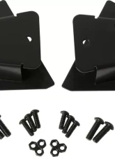 Kentrol Mirror Relocation Bracket Pair Powdercoat Black for Jeep TJ 2003-2006                                     - 50542 - Image 5