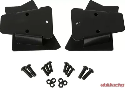 Kentrol Mirror Relocation Bracket Pair Powdercoat Black for Jeep TJ 2003-2006 - 50542