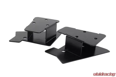 Kentrol Mirror Relocation Bracket Pair Powdercoat Black for Jeep TJ 2003-2006 - 50542