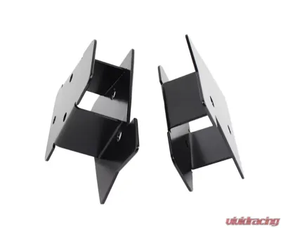 Kentrol Mirror Relocation Bracket Pair Powdercoat Black for Jeep TJ 2003-2006 - 50542