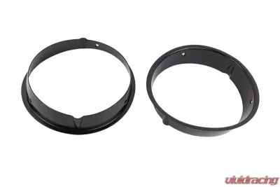 Kentrol Headlight Bezels Pair Powdercoat Black for Jeep TJ 1997-2006 - 50543