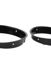 Kentrol Headlight Bezels Pair Powdercoat Black for Jeep TJ 1997-2006                                     - 50543 - Image 4