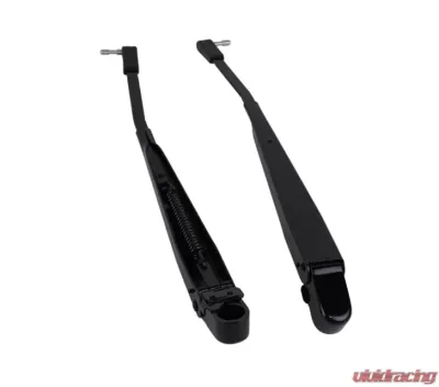 Kentrol Windshield Wiper Arms Pair Powdercoat Black for Jeep YJ 1987-1995 - 50545