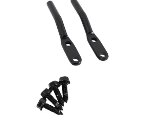 Kentrol Door Strap Pins Pair Powdercoat Black for Jeep CJ | YJ 1976-1995