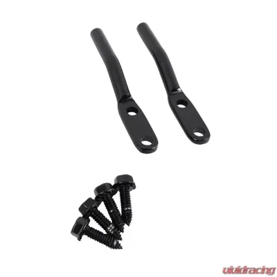 Kentrol Door Strap Pins Pair Powdercoat Black for Jeep CJ | YJ 1976-1995 - 50549