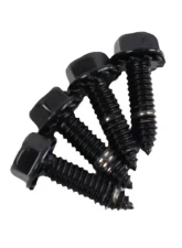Kentrol Door Strap Pins Pair Powdercoat Black for Jeep CJ | YJ 1976-1995                                     - 50549 - Image 5