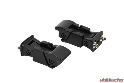 Kentrol Hood Catch Pair TJ Style Powdercoat Black for Jeep CJ | YJ 1942-1995 - 50563