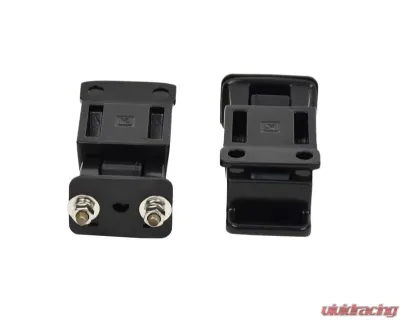 Kentrol Hood Catch Pair TJ Style Powdercoat Black for Jeep CJ | YJ 1942-1995 - 50563