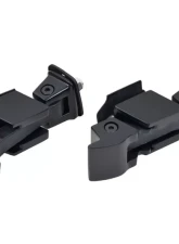 Kentrol Hood Catch Pair Powdercoat Black Jeep JK 2007-2018                                     - 50571 - Image 2