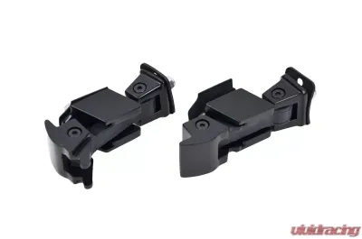 Kentrol Hood Catch Pair Powdercoat Black Jeep JK 2007-2018 - 50571