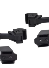 Kentrol Hood Catch Pair Powdercoat Black Jeep JK 2007-2018                                     - 50571 - Image 4