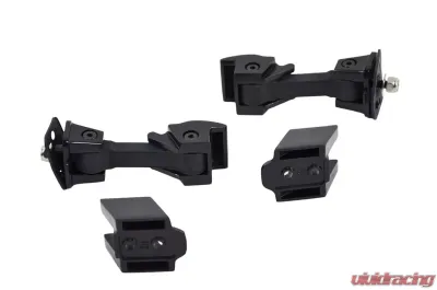 Kentrol Hood Catch Pair Powdercoat Black Jeep JK 2007-2018 - 50571