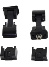 Kentrol Hood Catch Pair Powdercoat Black Jeep JK 2007-2018                                     - 50571 - Image 5