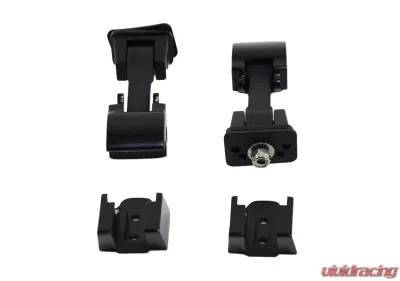 Kentrol Hood Catch Pair Powdercoat Black Jeep JK 2007-2018 - 50571