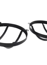 Kentrol Euro Headlight Guards Pair Powdercoat Black for Jeep JK 2007-2018                                     - 50573 - Image 4