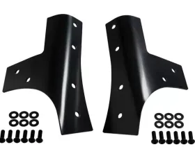 Kentrol Windshield Supports Pair Powdercoat Black for Jeep JK 2007-2018 50574