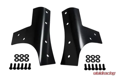 Kentrol Windshield Supports Pair Powdercoat Black for Jeep JK 2007-2018 50574 - 50574