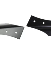 Kentrol Windshield Supports Pair Powdercoat Black for Jeep JK 2007-2018 50574                                     - 50574 - Image 2