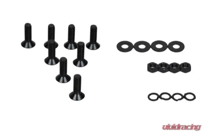 Kentrol Door Hinge Set 4 Pieces Powdercoat Black for Jeep JK 2007-2018 - 50575