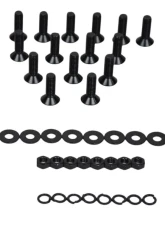 Kentrol Door Hinge Set 8 Pieces for Jeep JK 2007-2018, Powdercoat Black                                     - 50576 - Image 4