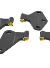 Kentrol Body Door Hinge Set 4 Pieces Powdercoat Black for Jeep JK 2007-2018                                     - 50580 - Image 3