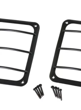 Kentrol Taillight Guard Pair Powdercoat Black for Jeep JK 2007-2018                                     - 50582 - Image 8