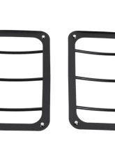 Kentrol Taillight Guard Pair Powdercoat Black for Jeep JK 2007-2018                                     - 50582 - Image 4