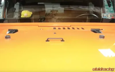 Kentrol Hood Kit Powdercoat Black Jeep JK 2007-2018 - 50588