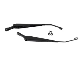 Kentrol Windshield Wiper Arms Pair Powdercoat Black for Jeep JK 2007-2018