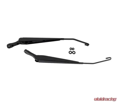 Kentrol Windshield Wiper Arms Pair Powdercoat Black for Jeep JK 2007-2018 - 50591