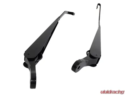 Kentrol Windshield Wiper Arms Pair Powdercoat Black for Jeep JK 2007-2018 - 50591