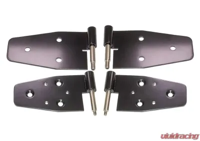 Kentrol Door Hinge Set of 4 Pieces Black Jeep TJ 2003-2006 - 50719