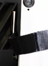 Kentrol Door Strap Kit Black Powdercoat Stainless Steel for Jeep CJ | YJ 1976-1995                                     - 50725 - Image 3