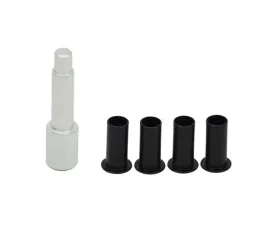 Kentrol Door Hinge Liners for Jeep JK 2007-2018, 2 Door, Textured Black